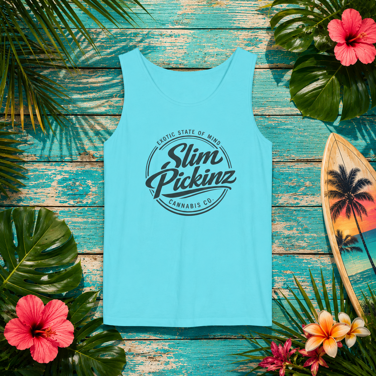 Garment-Dyed Tank Top