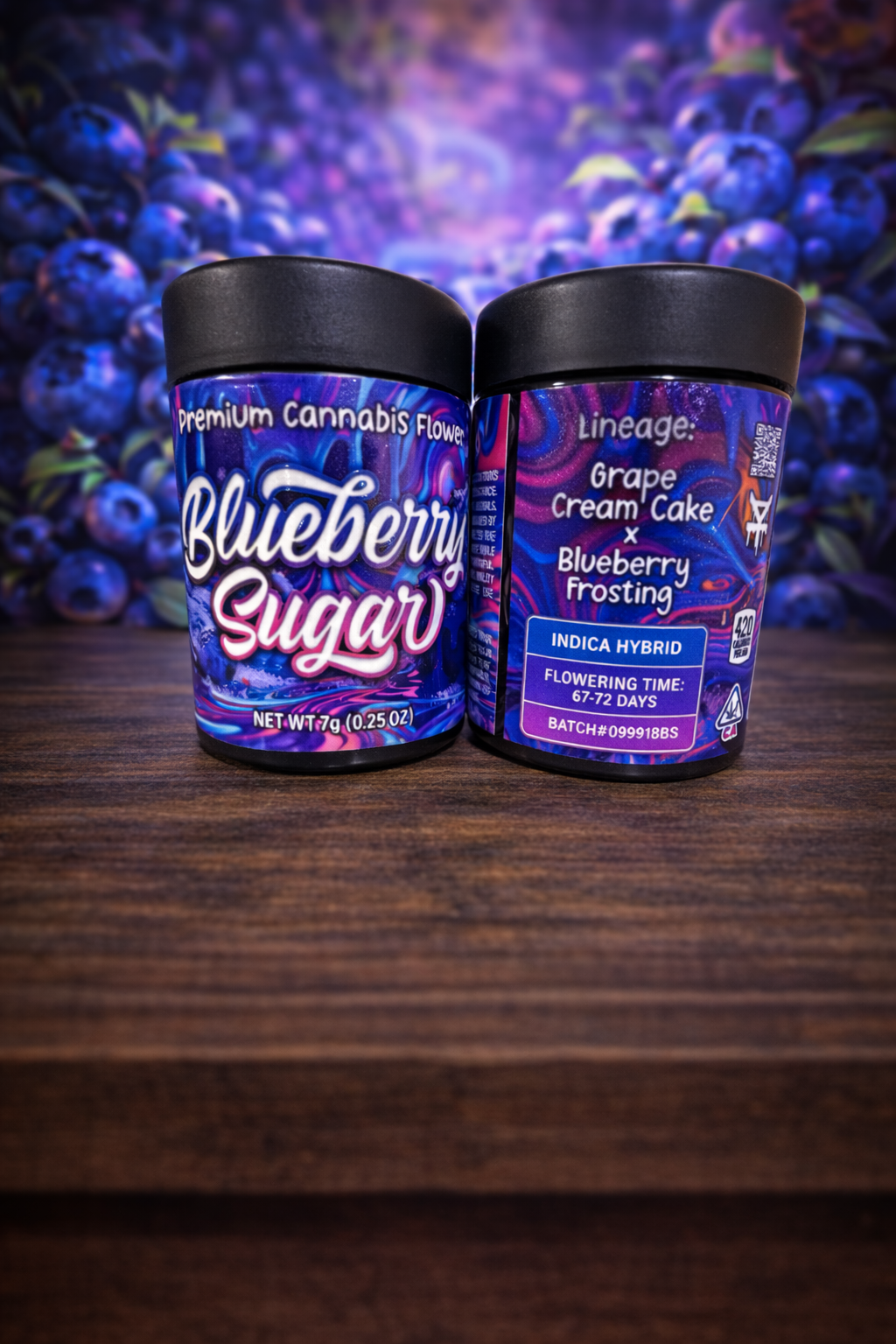 Blueberry Sugar THCA flower